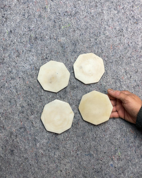 Octagonal Marble Coasters