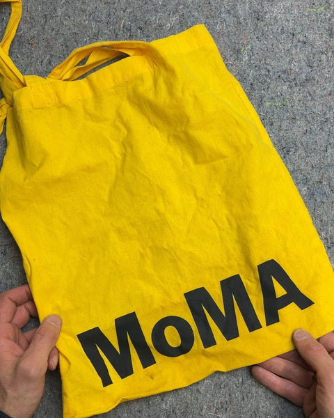 MoMA Yellow Canvas Tote Bag