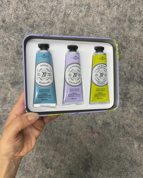 La Châtelaine Hand Cream Trio Gift Set in Tin