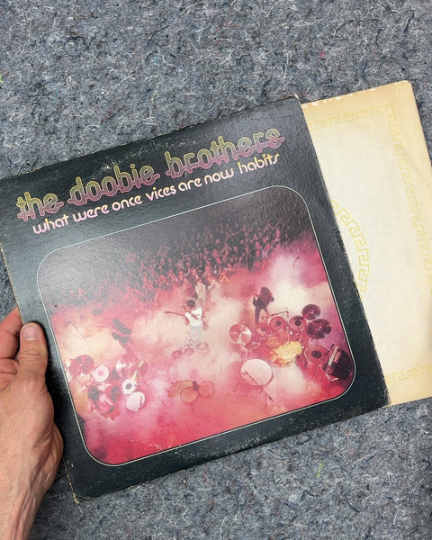 The Doobie Brothers What Were Once Vices Are Now Habits Vinyl Record