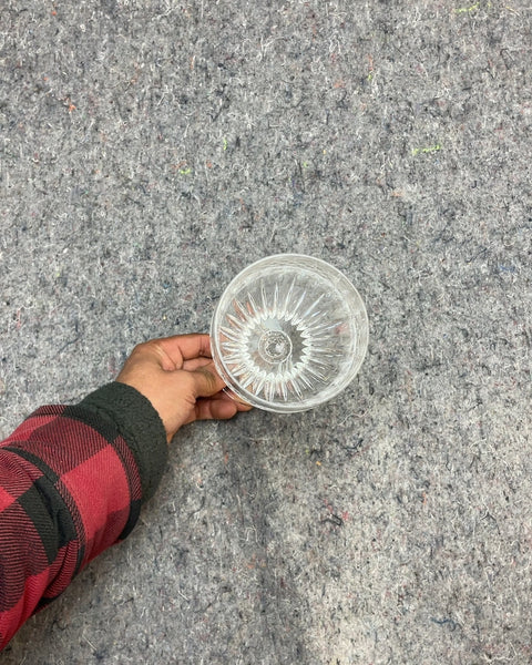 Crystal Stemmed Glass