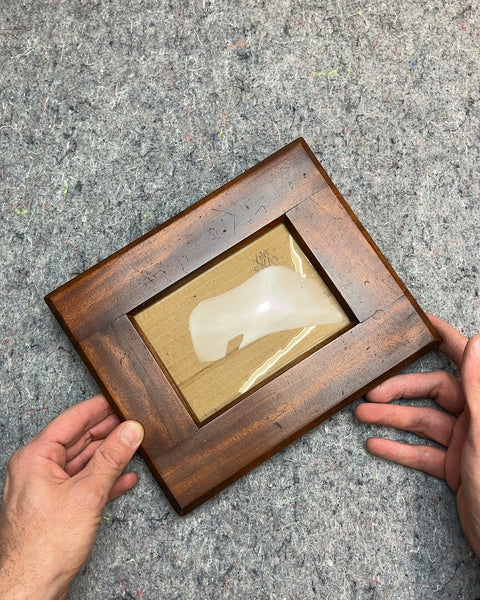 Nice Wood Picture Frame, 7x9"