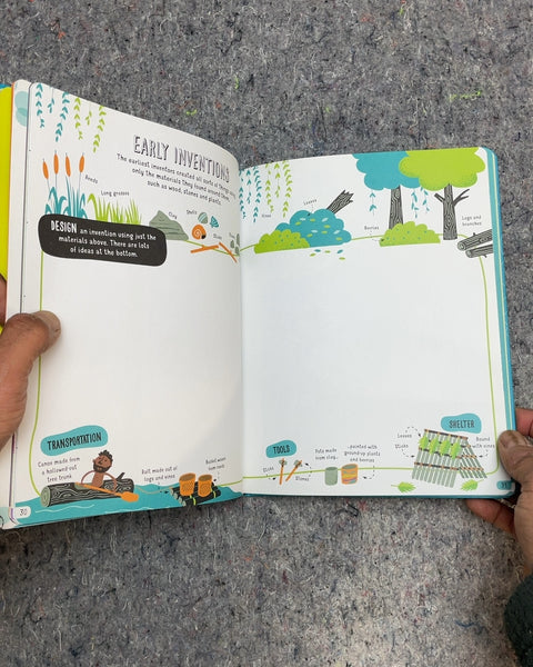 Usborne STEAM Inventions Scribble Book