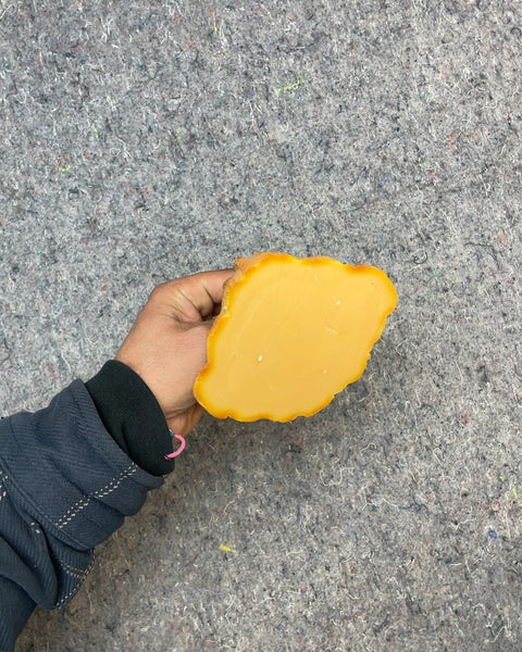 Croissant Shaped Candle