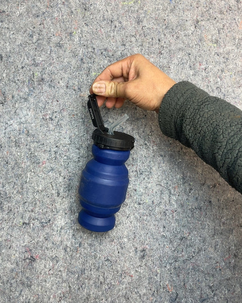 Collapsible Water Bottle with Straw