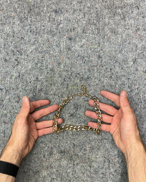 Gold Tone Chain Necklace