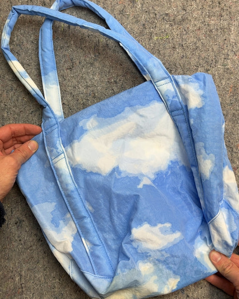 Good Measure x BAGGU Cloud Print Tote Bag