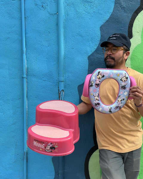 Minnie Mouse Potty Seat and Step Stool