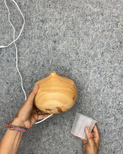 Wood Grain Essential Oil Diffuser