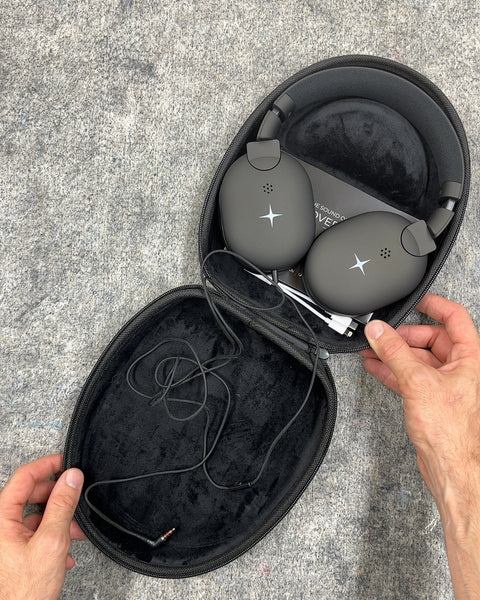 Meridian Audio Noise-Cancelling Headphones From United Airlines Polaris Business Class