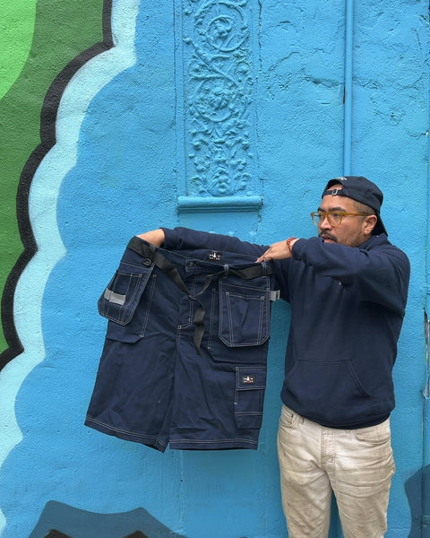 Like New Union Space Multi-pocket Work Shorts, Size XL