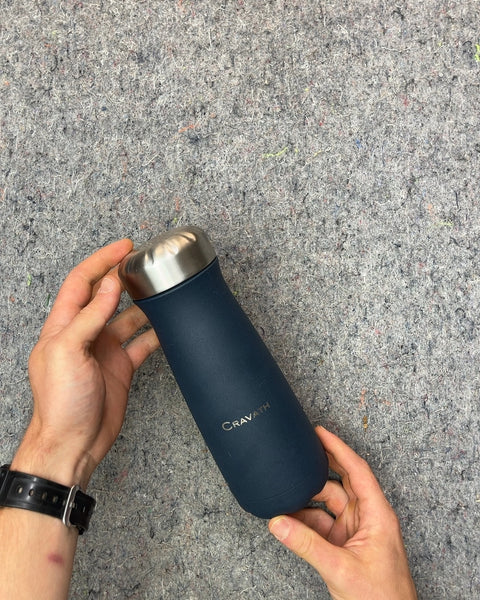 Cravath Navy Blue Insulated Water Bottle