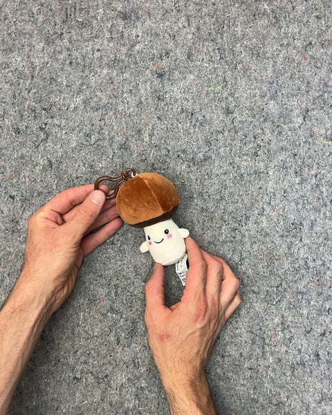 Mushroom Plush Keychain