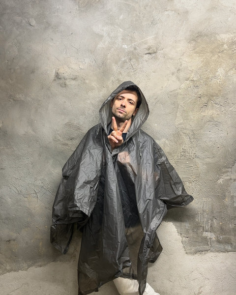 The Rain Poncho You Wish You Had Last Night, One Size