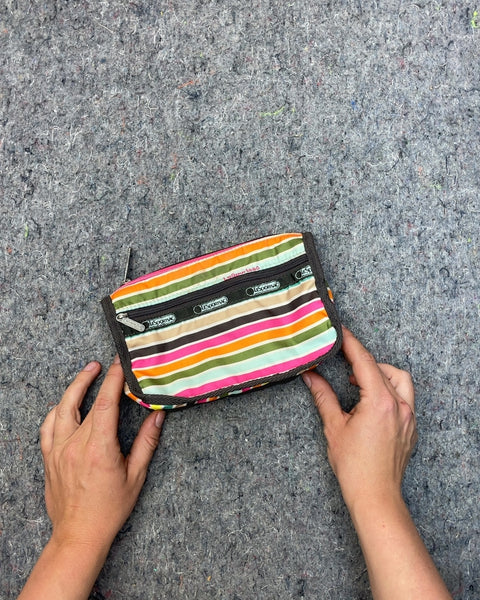 LeSportsac Striped Pouch