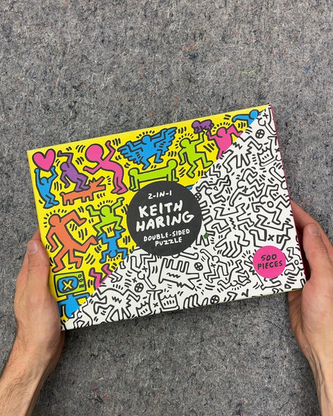 Keith Haring 2-in-1 Double Sided Puzzle, 500 Pieces
