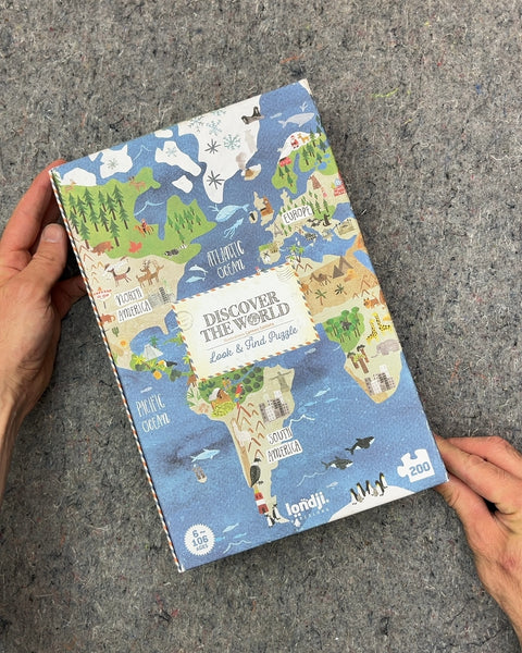 Landij Discover The World Look & Find Puzzle