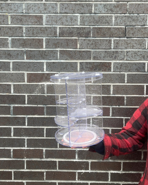 Rotating Clear Plastic Spice Organizer