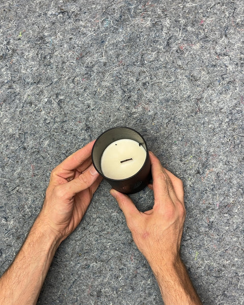 Mystery Scented Candle Half Full, Smells Good Too