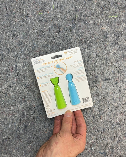 Oogiebear Finger Brush and Tongue Scraper