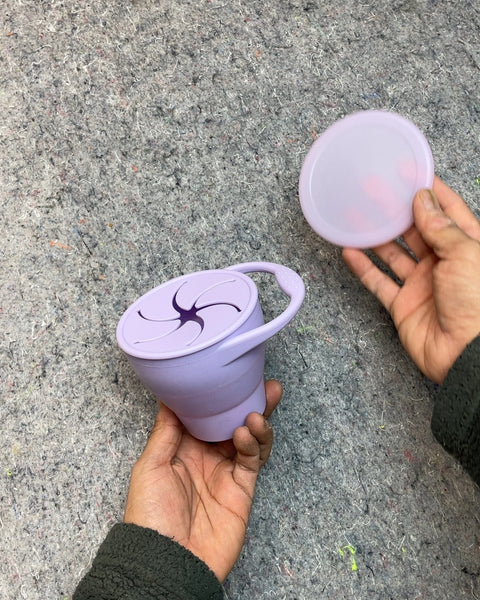 Brave Justice Kids Collapsible Snack Cup