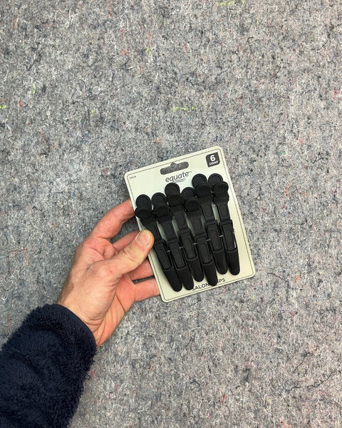 Equate Salon Clips, 6-Piece