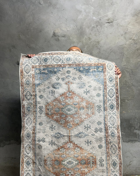 World Market Distressed Area Rug, 36x60"