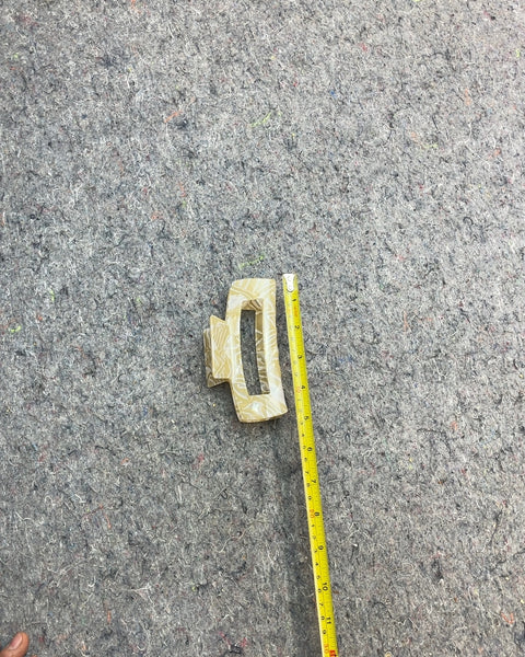 Patterned Hair Claw Clip