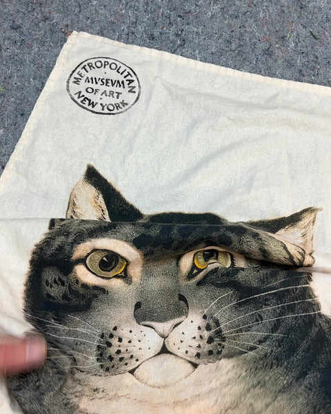 Metropolitan Museum of Art Cat Tea Towel