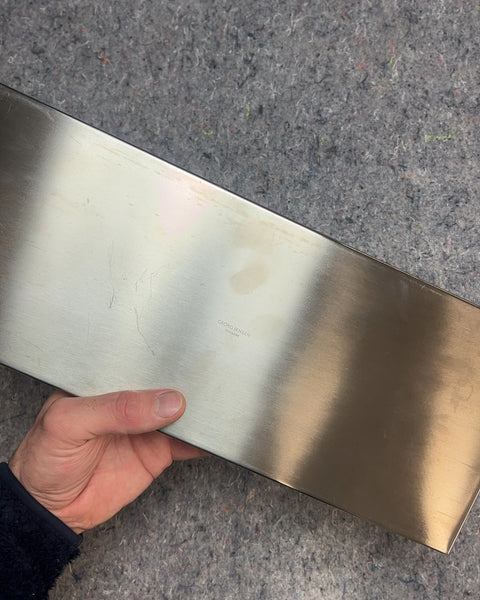 Dope Georg Jensen Stainless Steel Tray, 5.8x15.8"