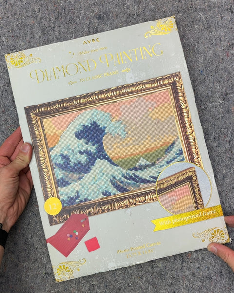 Diamond Painting Kit, The Great Wave
