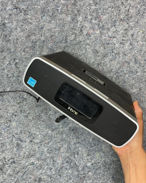 iHome Alarm Clock Radio with iPod Dock