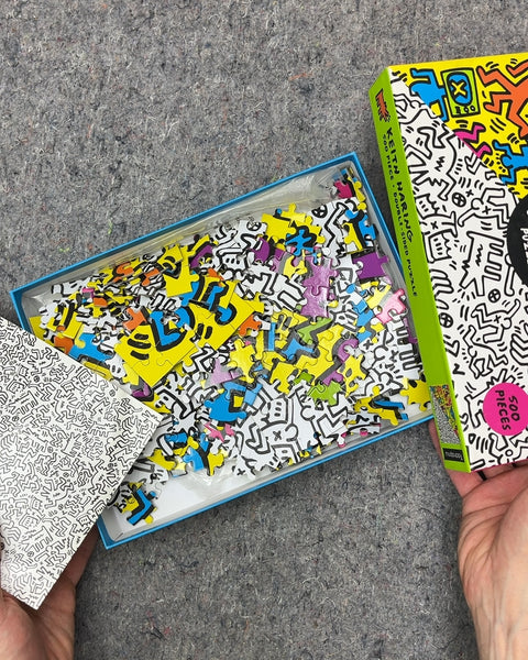 Keith Haring 2-in-1 Double Sided Puzzle, 500 Pieces
