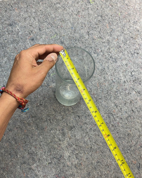 Clear Glass Cylinder Vase