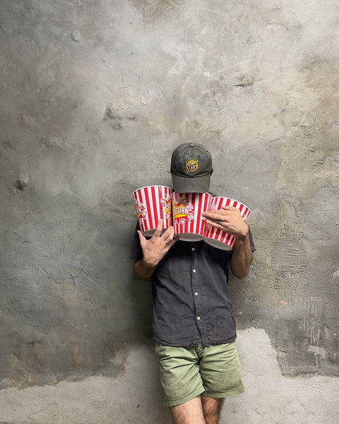 Set of 3 Plastic Popcorn Buckets