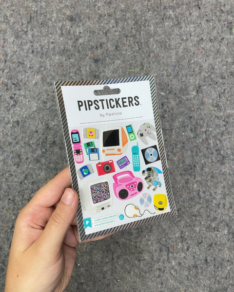 Pipstickers Classic Clicks & Gadgets Sticker Pack