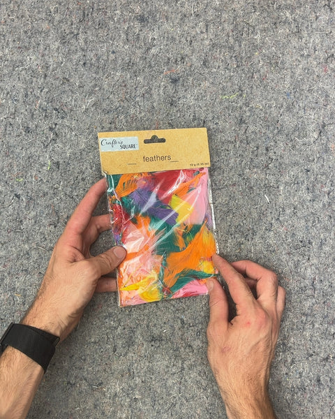 Craft Square Feathers
