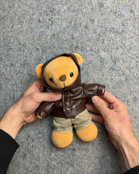 Teddy Bear in Pilot Jacket