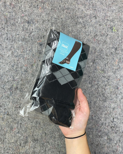 Go2 Compression Socks, Size Large
