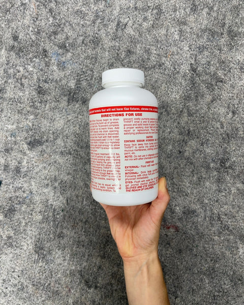 Thrift Odorless Drain Cleaner, 2 lb
