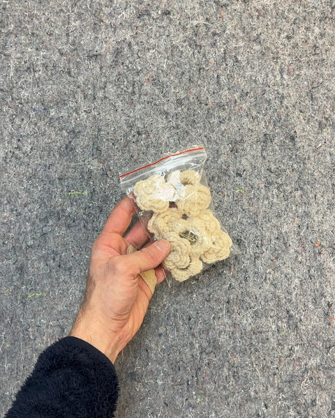 Crocheted Flower Appliques