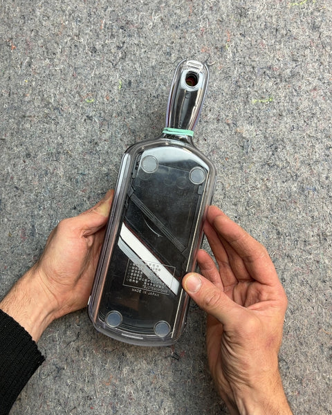 Set of Three Graters with Clear Container