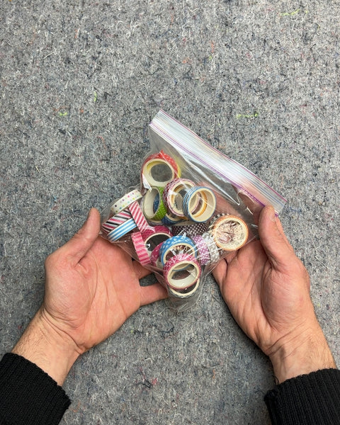 Assorted Decorative Washi Tape Rolls