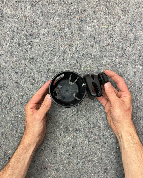 Black Universal Stroller Cup Holder