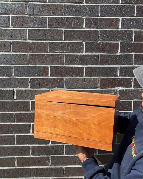 Serious Wooden Jewelry Box with Drawer