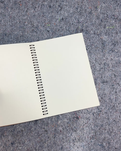 Spiral Bound Notebook, Blank Pages