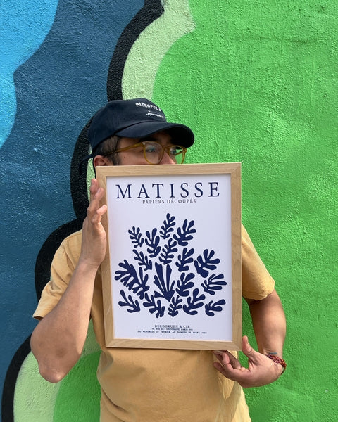 Matisse Papiers Découpés Framed Print, 12x16"