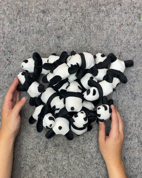 An Entire Forest of Pandas to Play Hide and Seek With Around The House Like Those Tiny Plastic Babies On Tiktok