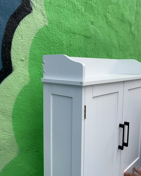Over the Toilet Spacesaver Bathroom Storage Cabinet, W21xD6xH63"