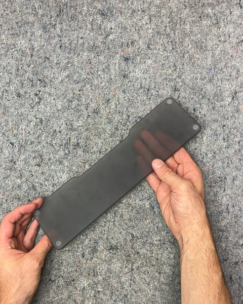 Fancy Acrylic Keyboard Wrist Rest, L12"